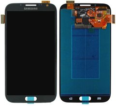 Дисплей (экран) Samsung I317, N7100 Note 2, N7105 Note 2, T889 с тачскрином в сборе ORIG (PRC), серый