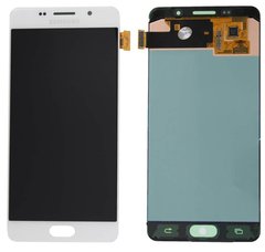 Дисплей (екран) Samsung A510F, A5100, A510FD, A510M, A510Y Galaxy A5 (2016) AMOLED з тачскріном в зборі ORIG, білий