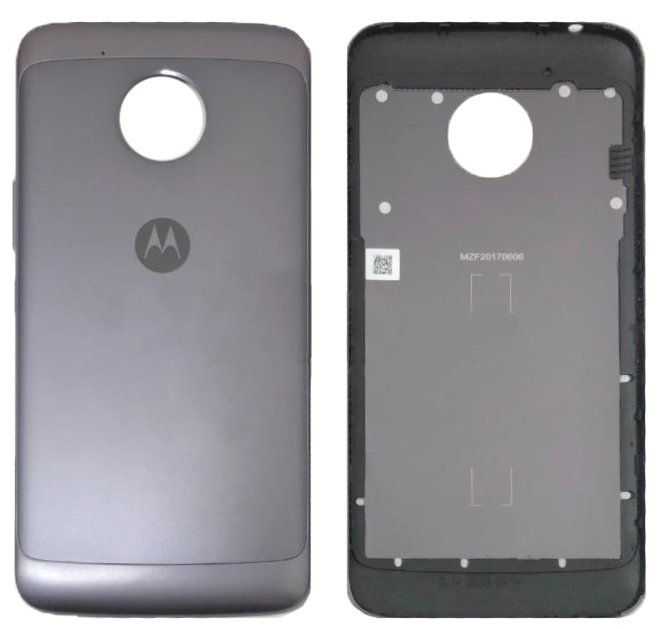 Задняя крышка Motorola XT1770 Moto E4 Plus, XT1771, XT1775, серая