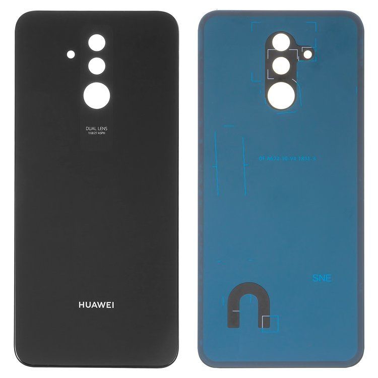 Задняя крышка Huawei Mate 20 Lite (SNE-LX1, SNE-AL00, SNE-LX2, SNE-LX3, INE-LX2), черная