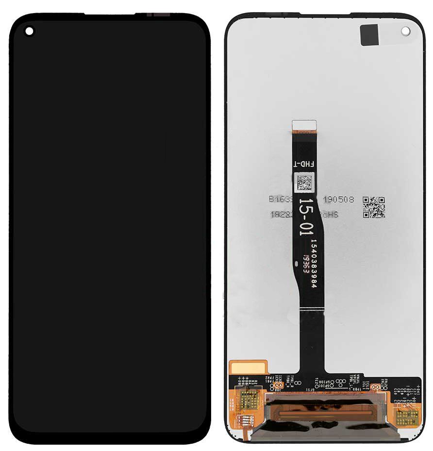 Дисплей (экран) Huawei P40 Lite 4G, Nova 6 SE, P20 Lite 2019, Nova 5i, Nova 7i ( JNY-L21A, JNY-L22A, GLK-LX1) с тачскрином в сборе, черный