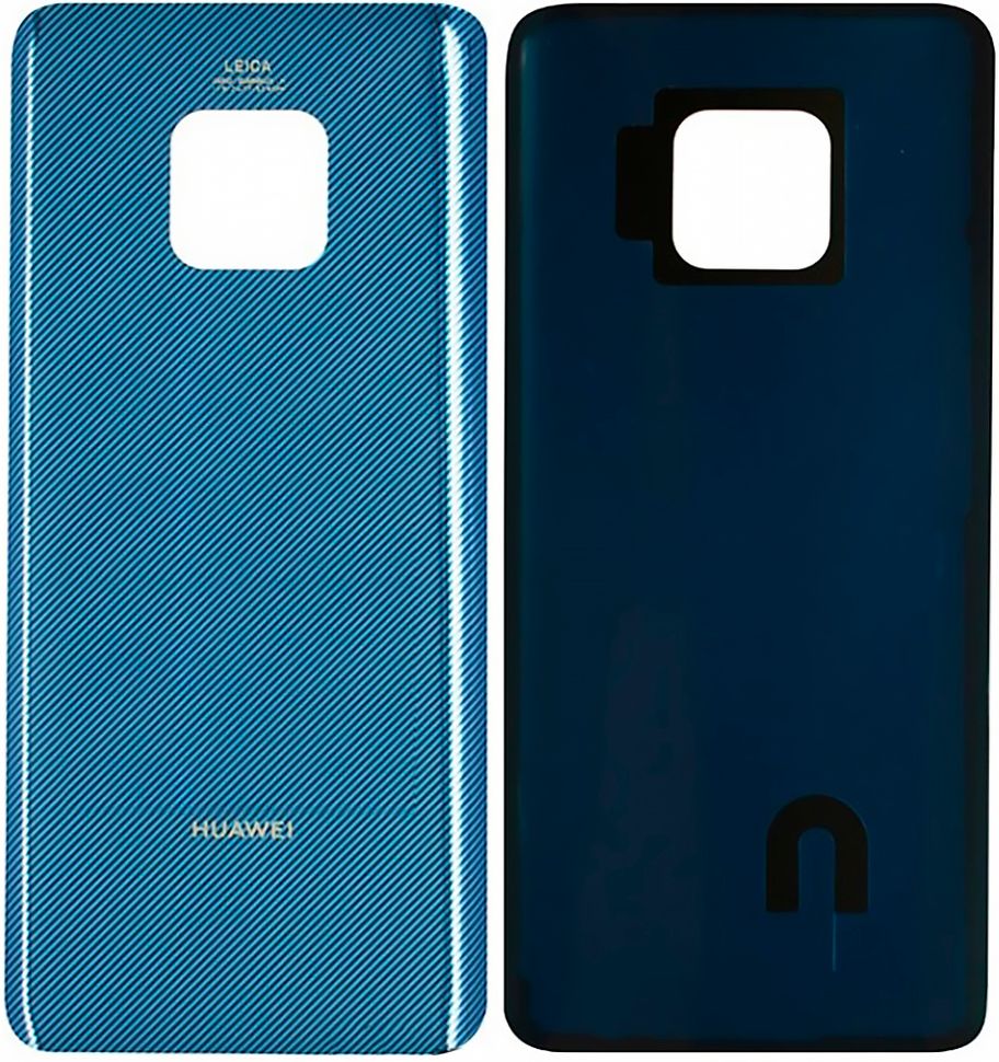 Задняя крышка Huawei Mate 20 Pro (LYA-L09, LYA-L29, LYA-L0C), синяя Midnight Blue