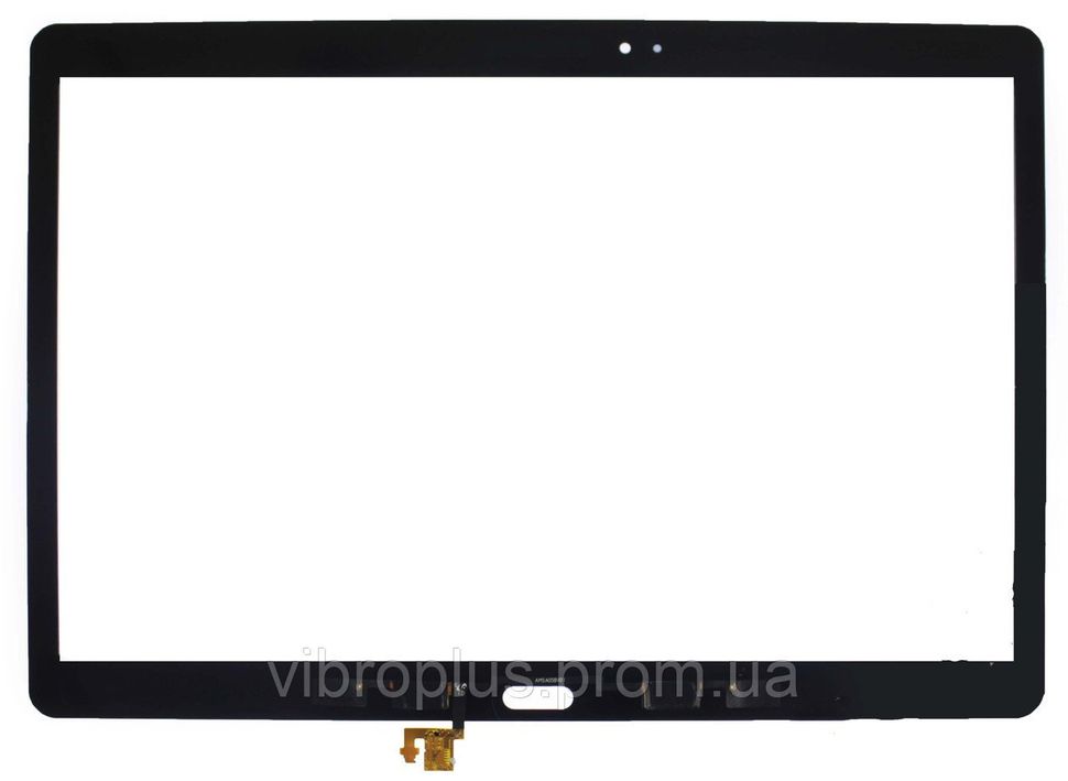 Стекло экрана (Glass) 10.5" Samsung T800 Galaxy Tab S (с кнопками), черный