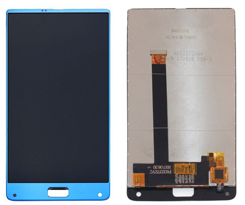 Дисплей (екран) Elephone S8 з тачскріном в зборі, синій