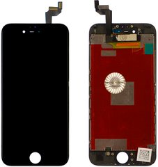 Дисплей (экран) Apple iPhone 6s с тачскрином и рамкой в сборе (On-Cell), черный