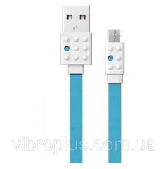 USB-кабель Remax PC-01m Lego Series Micro USB, синий