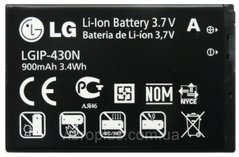 Акумуляторна батарея (АКБ) LG LGIP-430N для GS290, 900 mAh