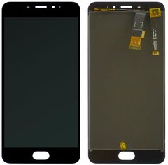 Дисплей (екран) Meizu M3E (A680H) з тачскріном в зборі ORIG, чорний