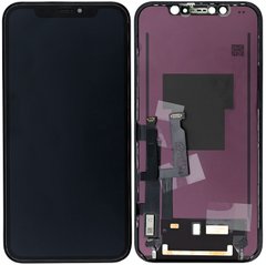 Дисплей (екран) Apple iPhone XR з тачскріном і рамкою в зборі (Original China), чорний