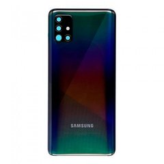 Задня кришка Samsung A515, A515F Galaxy A51 (2020) ORIG (p / n: GH82-21653B), чорна