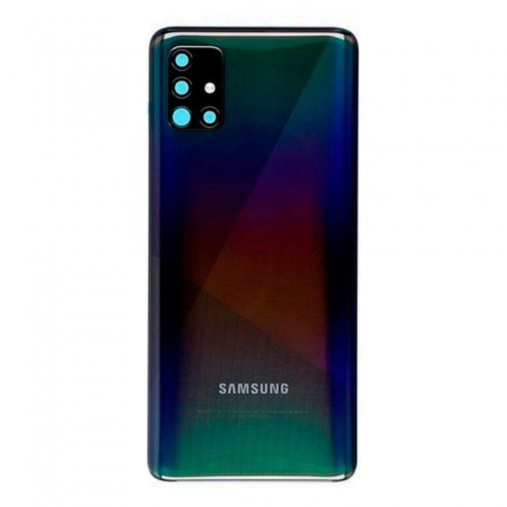 Задняя крышка Samsung A515, A515F Galaxy A51 (2020) ORIG (p/n: GH82-21653B), черная