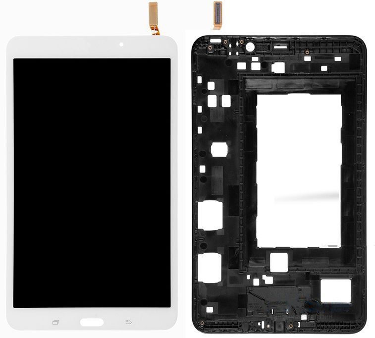 Дисплей (екран) 8 "Samsung T330 Galaxy Tab 4 (WI-FI version) з тачскріном і рамкою в зборі, білий