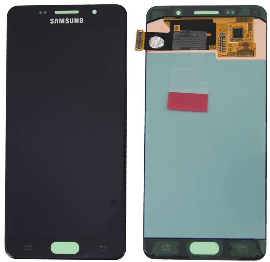 Дисплей (экран) Samsung A710F Galaxy A7 (2016) A7100, A710Y, A710M, AMOLED с тачскрином в сборе ORIG, черный