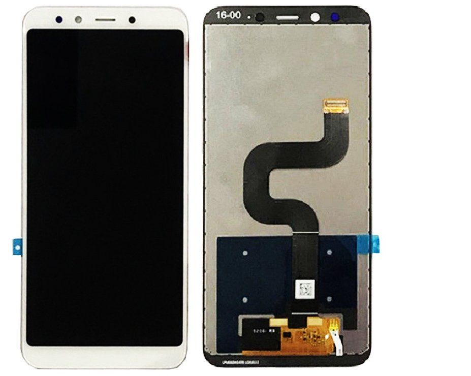 Дисплей (экран) Xiaomi Mi A2, Mi 6X с тачскрином в сборе, белый