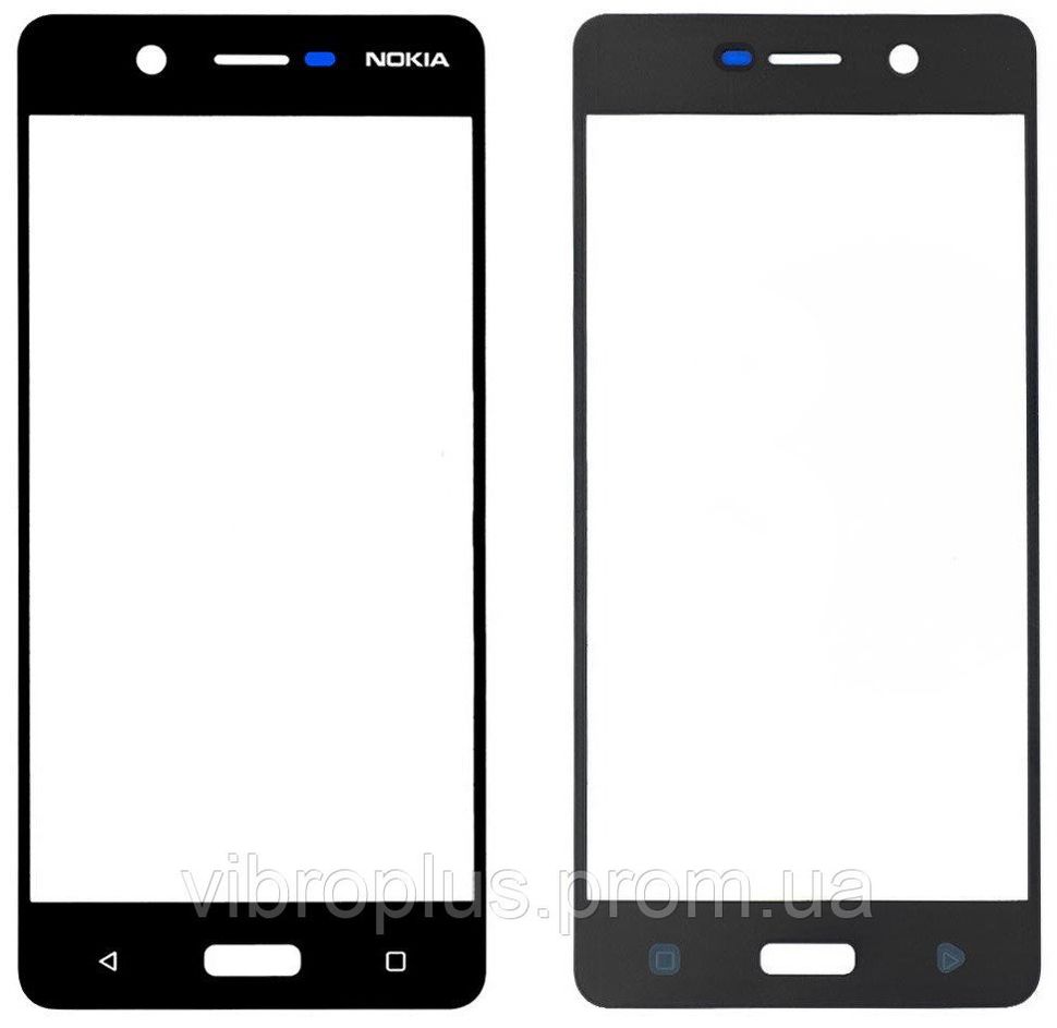 Стекло экрана (Glass) Nokia 5 Dual Sim (TA-1053), черный