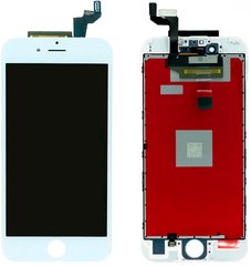 Дисплей (екран) Apple iPhone 6s з тачскріном і рамкою в комплекті Original China, білий