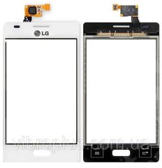 Тачскрін (сенсор) LG E610 Optimus L5, E612 Optimus L5, білий
