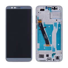 Дисплей (экран) Huawei Honor 9 Lite (LLD-L31) с тачскрином и рамкой в сборе, серый