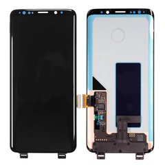 Дисплей (экран) Samsung G960F Galaxy S9 Amoled с тачскрином в сборе ORIG, черный