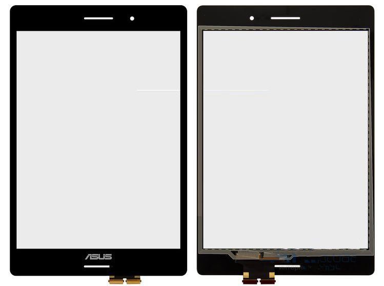 Тачскрін (сенсор) 8 "Asus Z580C ZenPad S 8.0 (Шлейф 23mm), чорний