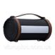 Bluetooth акустика Cigii S22C Led, чорно-коричневий 2