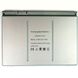 Аккумуляторная батарея (АКБ) для Apple MacBook Pro 17-inch A1189 A1151 MA092 MA458 MA897 MB166 10.8V, 55WH, серебристая