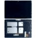 Дисплей (экран) 10.1” Lenovo IdeaTab A7600 A10-70 с тачскрином и рамкой в сборе, черный 1