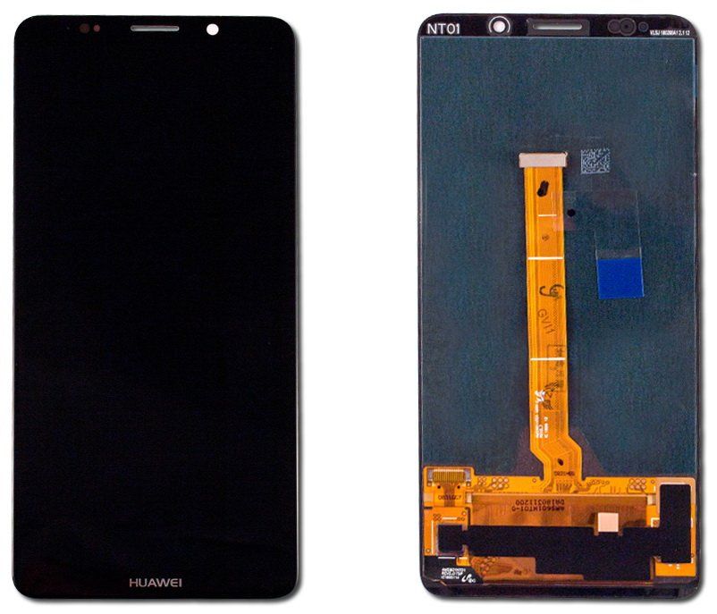 Дисплей (екран) Huawei Mate 10 Pro (BLA-L09, BLA-L29, BLA-AL00) OLED з тачскріном в зборі ORIG, чорний