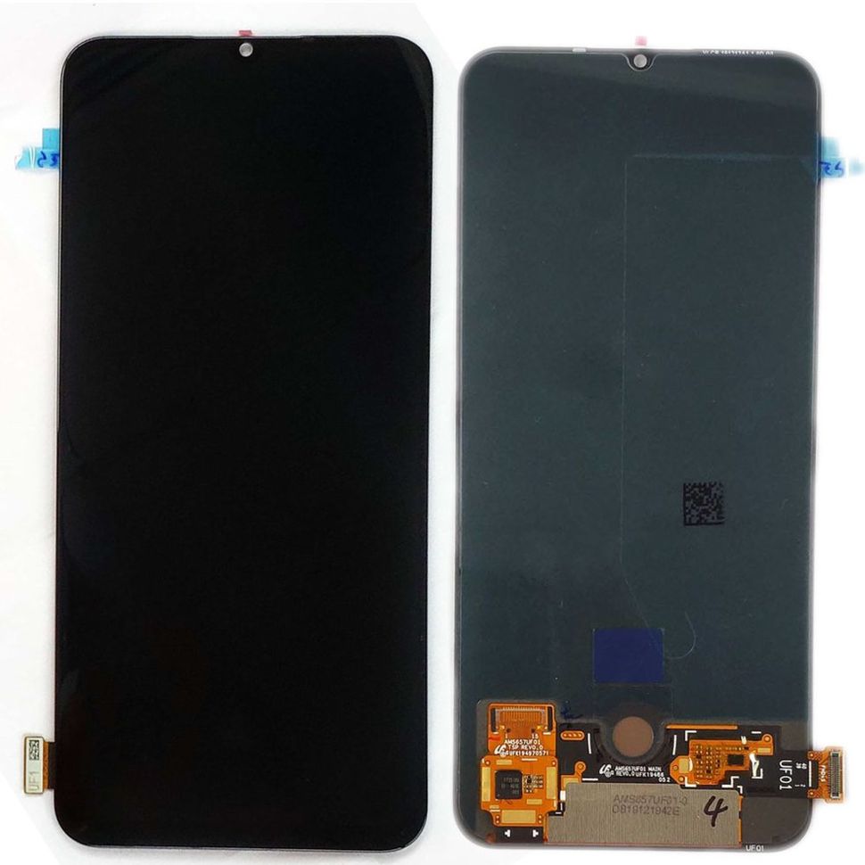 Дисплей (екран) Xiaomi Mi 10 Lite, Mi 10 Lite 5G, Mi 10 Lite Zoom, Mi 10 Youth 5G AMOLED з тачскріном в зборі ORIG, чорний