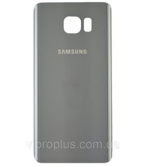 Задняя крышка Samsung N920 Galaxy Note 5, серебристая