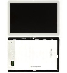 Дисплей (экран) 10” Huawei MediaPad T5 AGS2-L09, AGS2-W09, AGS2-L03, AGS2-W19 (без выреза под кнопку Home) с тачскрином в сборе, белый