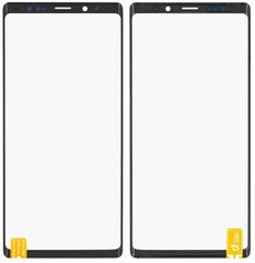 Скло екрану (Glass) Samsung N960 Galaxy Note 9 (з ОСА плівкою) ORIG, чорний
