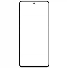 Стекло экрана (Glass) Samsung G770 Galaxy S10 Lite, N980 Galaxy Note 20, N981 Galaxy Note 20 5G, черный