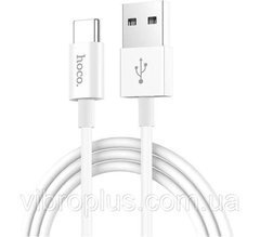 USB-кабель Hoco X23 Skilled Type-C, білий