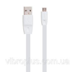 USB-кабель Remax RC-001m FullSpeed Micro USB, белый
