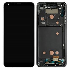 Дисплей (экран) LG H870 G6, H871, H87, H873, LS993, US997, VS998 с тачскрином и рамкой в сборе, черный
