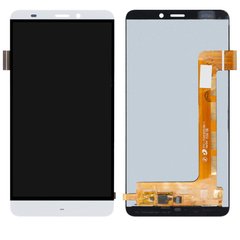 Дисплей (экран) Prestigio MultiPhone PSP5551 Duo Grace S5 с тачскрином в сборе, белый