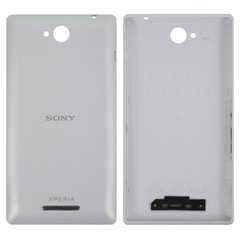 Задня кришка Sony C2305 S39h Xperia C, біла
