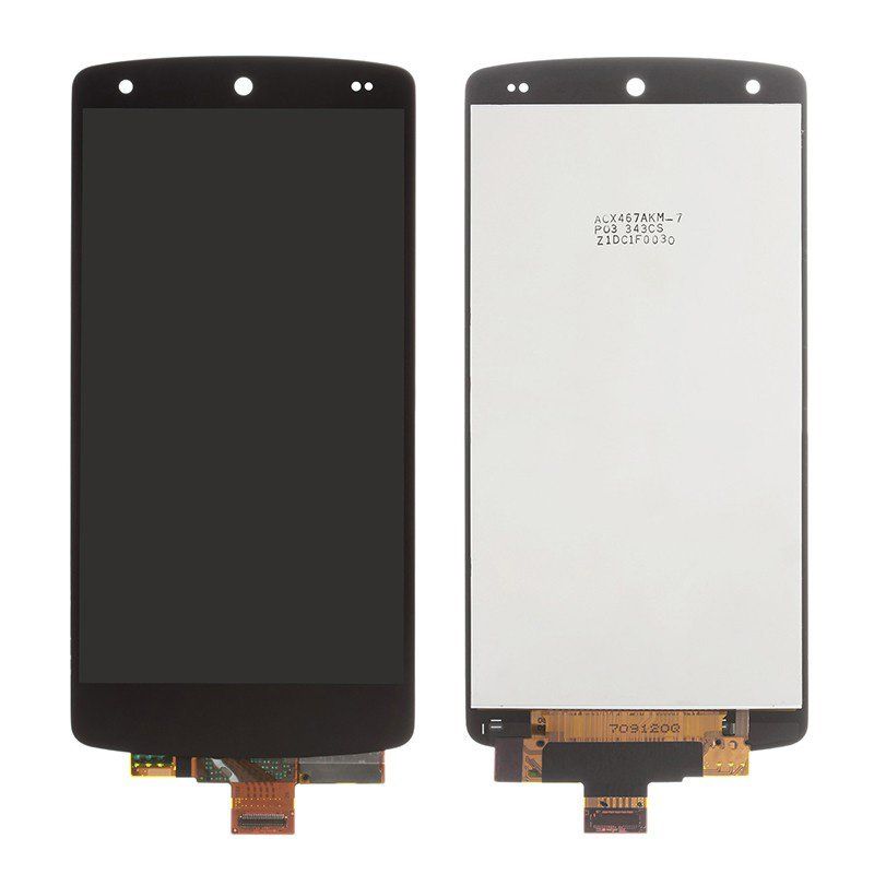 Дисплей (экран) LG D820, D821, D822 Nexus 5 с тачскрином в сборе, черный