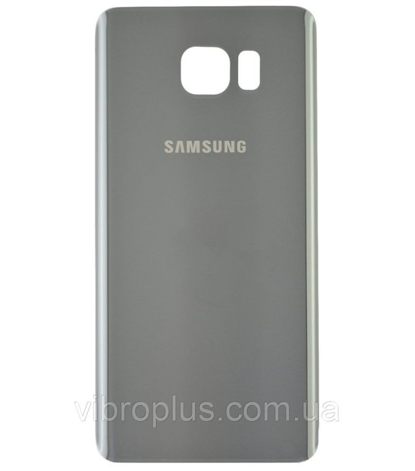 Задняя крышка Samsung N920 Galaxy Note 5, серебристая