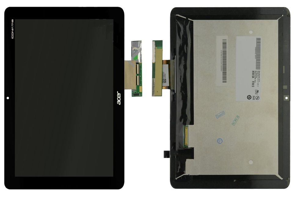 Дисплей (екран) 10.1 "Acer Iconia Tab A210, Iconia Tab A211 з тачскріном в зборі, чорний