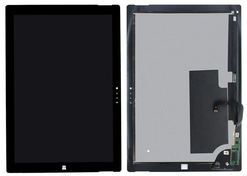 Дисплей (экран) 12” Microsoft Surface Pro 3 1631 с тачскрином в сборе, черный