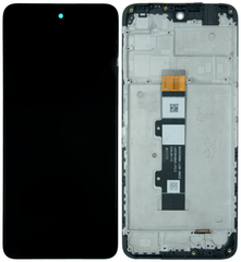 Дисплей Motorola XT2231-2 Moto G22 с рамкой, черный