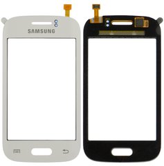 Тачскрин (сенсор) Samsung S6310 Galaxy Young, S6312 Galaxy Young Duos, белый