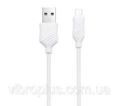 USB-кабель Hoco X6 Khaki Micro USB, білий