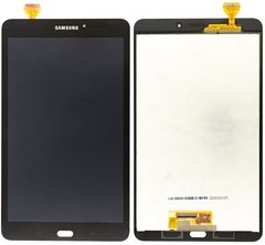 Дисплей (экран) 8” Samsung T380 Galaxy Tab A 8.0 (WI-FI version) с тачскрином в сборе, черный