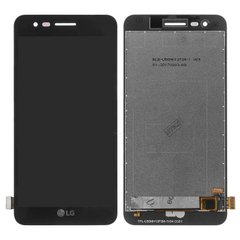 Дисплей (экран) LG X230 K7 2017 с тачскрином в сборе, черный