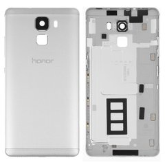 Задня кришка Huawei Honor 7 (PLK-L01), срібляста (біла)