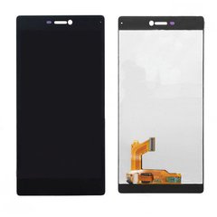Дисплей (екран) Huawei P8 (GRA-L09, GRA-UL00) з тачскріном в зборі ORIG, чорний