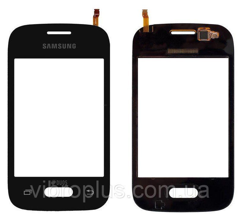 Тачскрін (сенсор) Samsung G110, G110B, G110F, G110M Galaxy Pocket 2 Duos ORIG, чорний